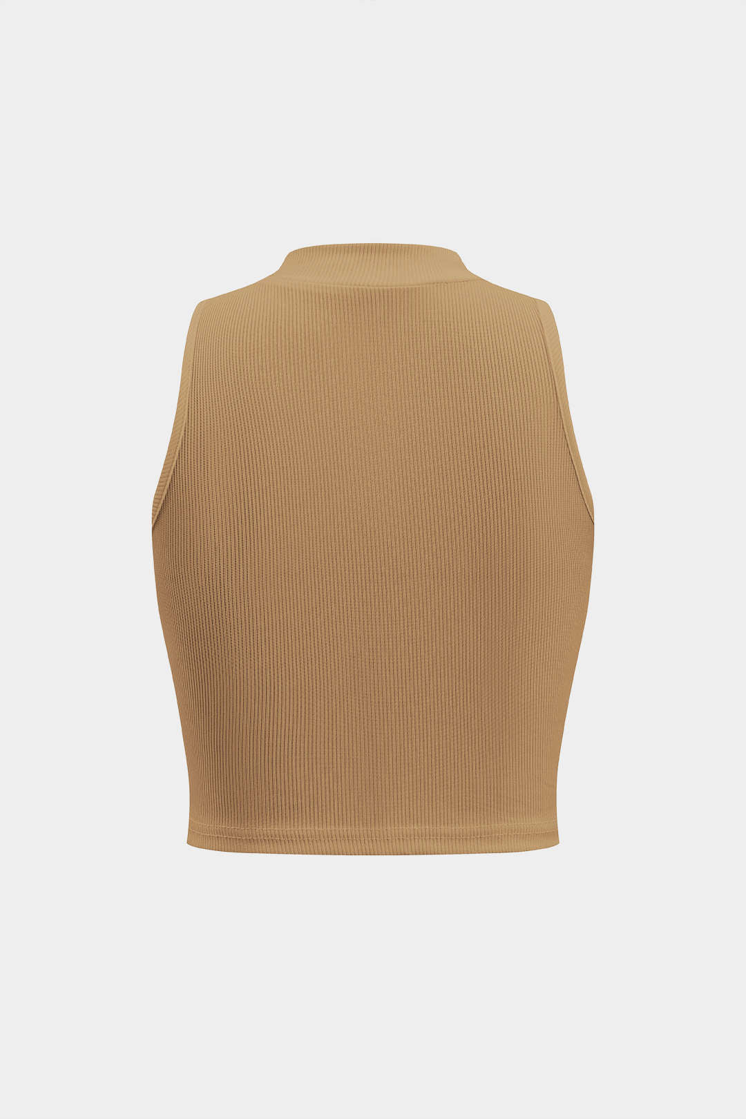 Camiseta Texturizada Sin Mangas Para Uso Diario Elegante