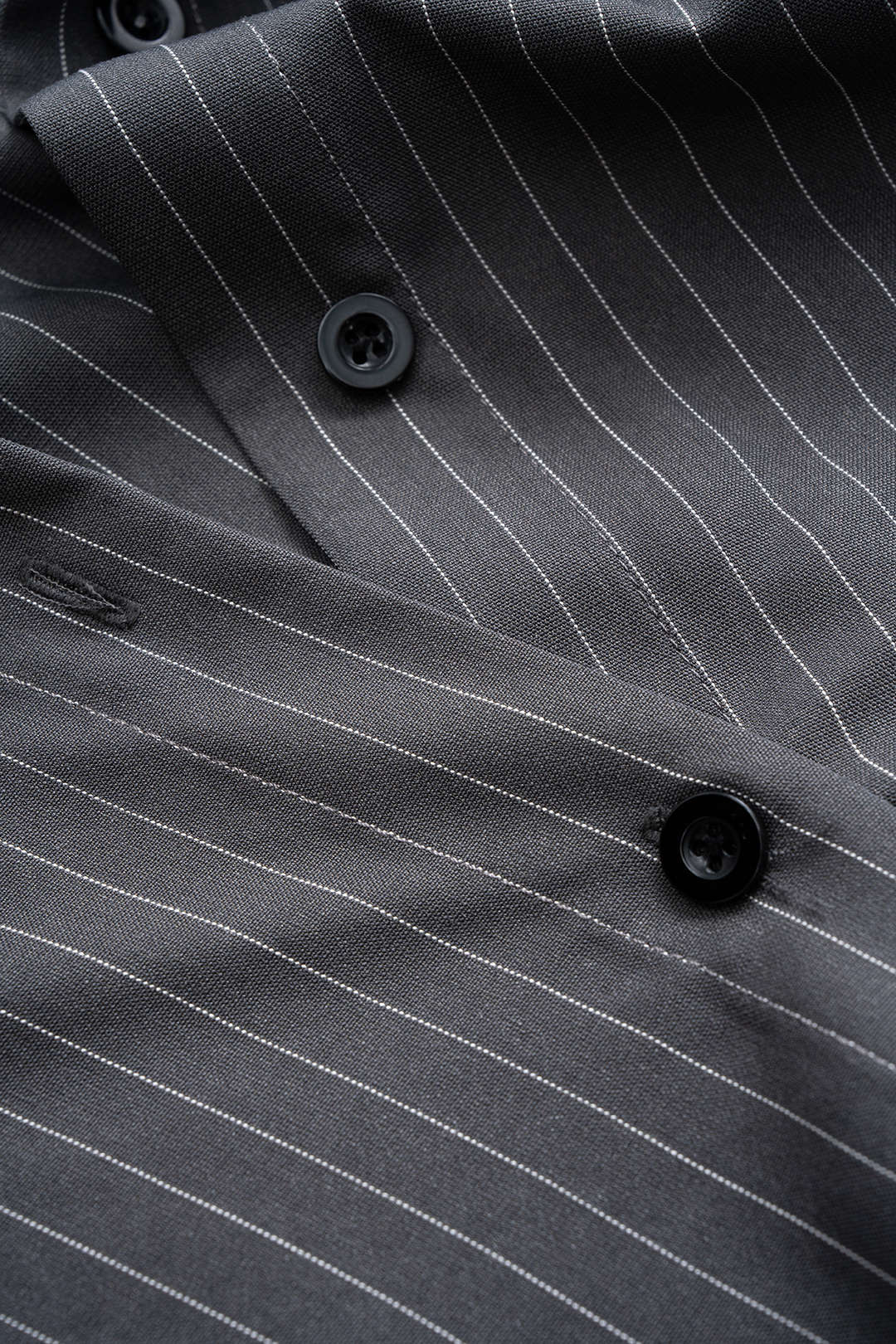 Stripes Print Button Long Sleeve Bodysuit