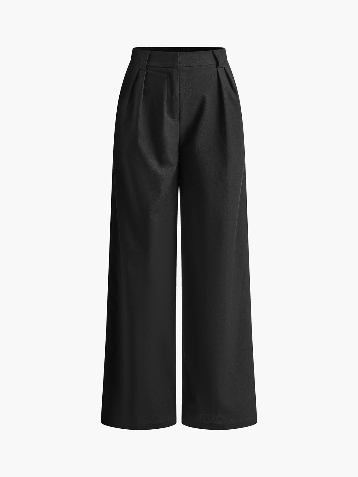 Conjunto Chaleco y Pantalón de Lino Naranja Silueta Moderna
