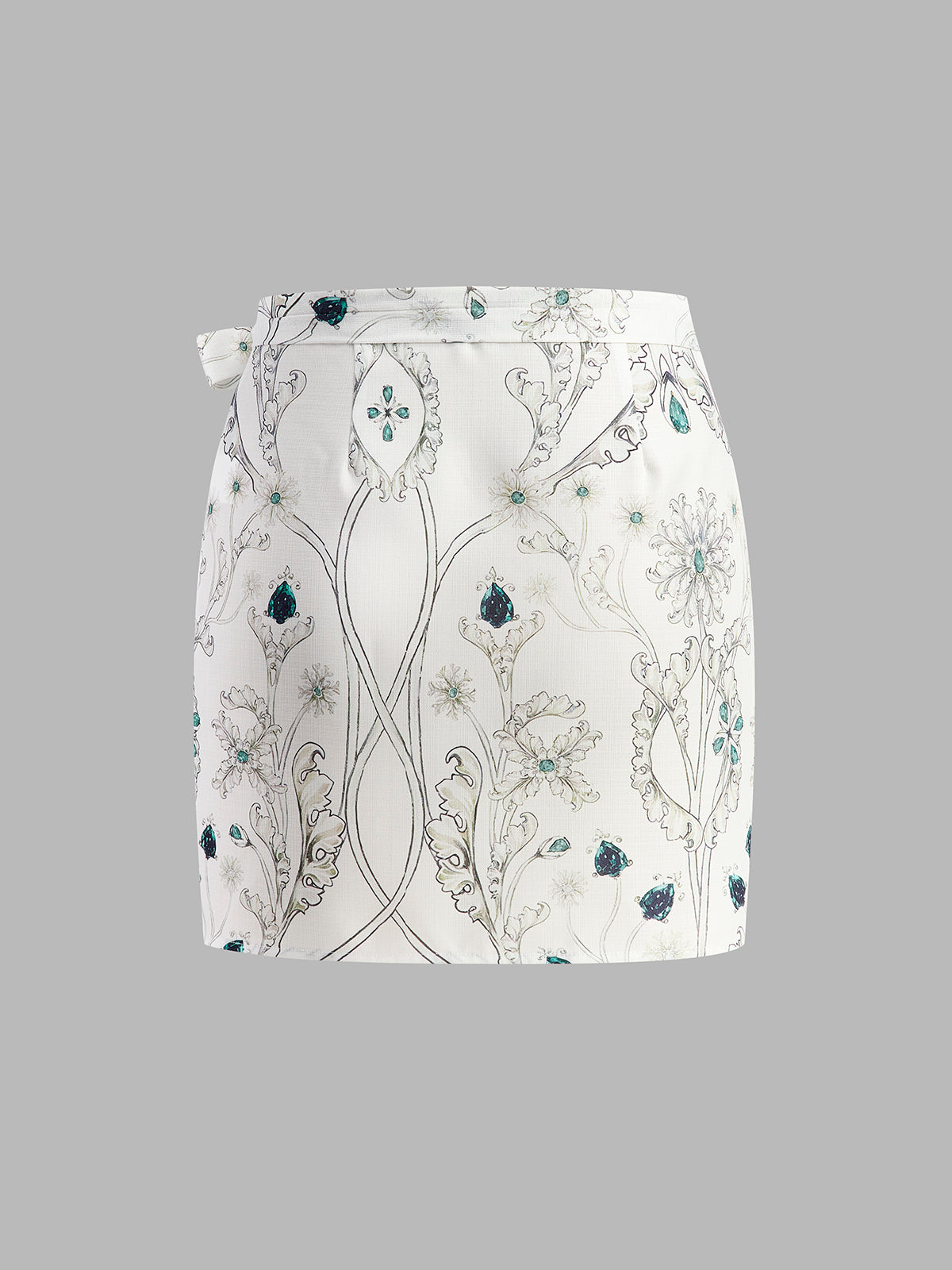Falda Envolvente Floral Chic Con Estilo Y Comodidad