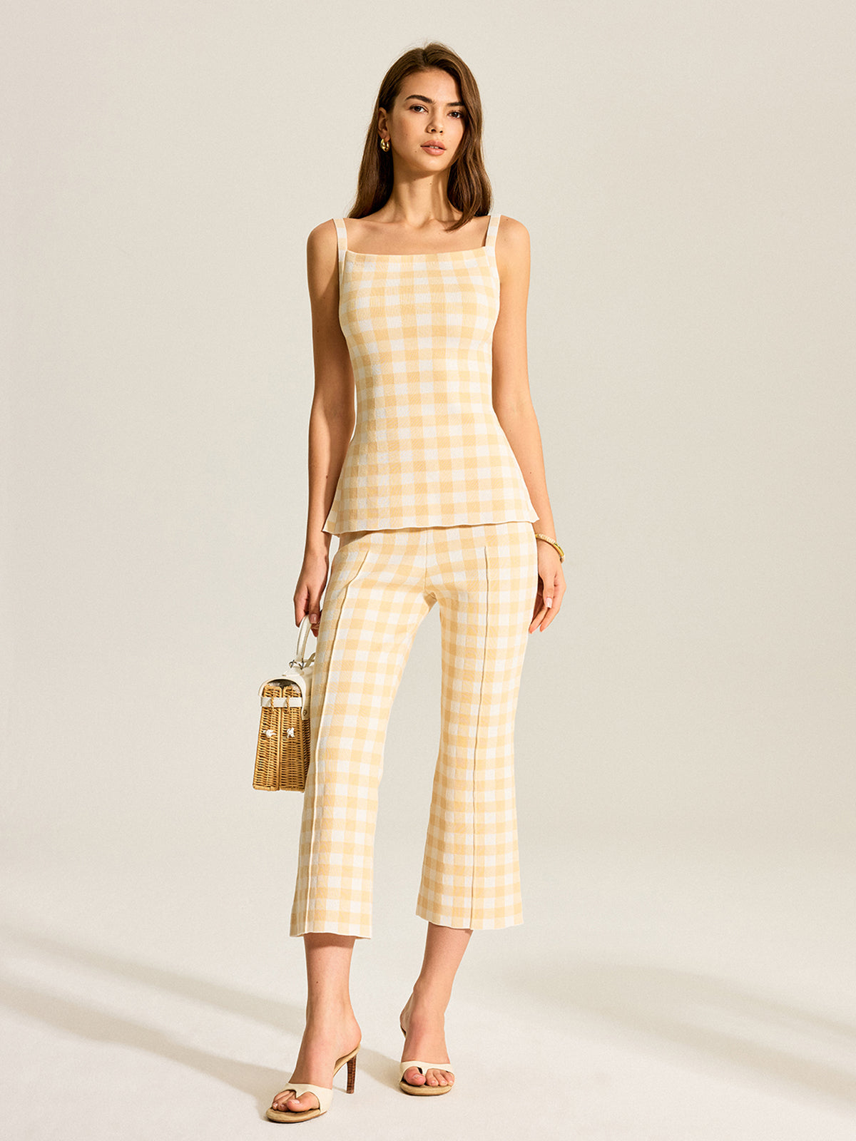 Conjunto Pantalón Karoflu Tejido Suave Silueta Elegante