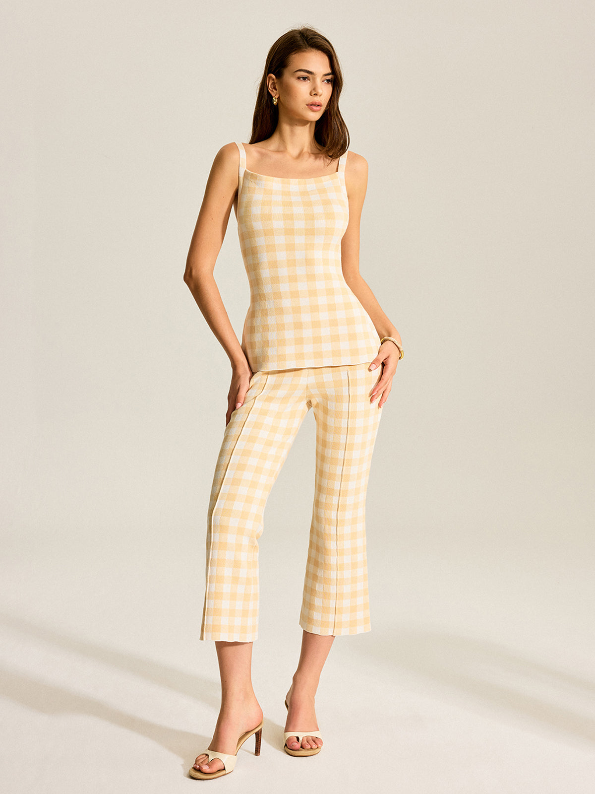 Conjunto Pantalón Karoflu Tejido Suave Silueta Elegante