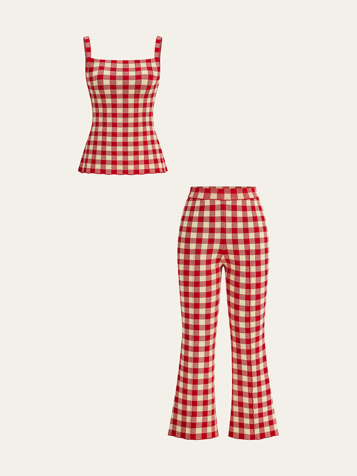 Conjunto Pantalón Karoflu Tejido Suave Silueta Elegante