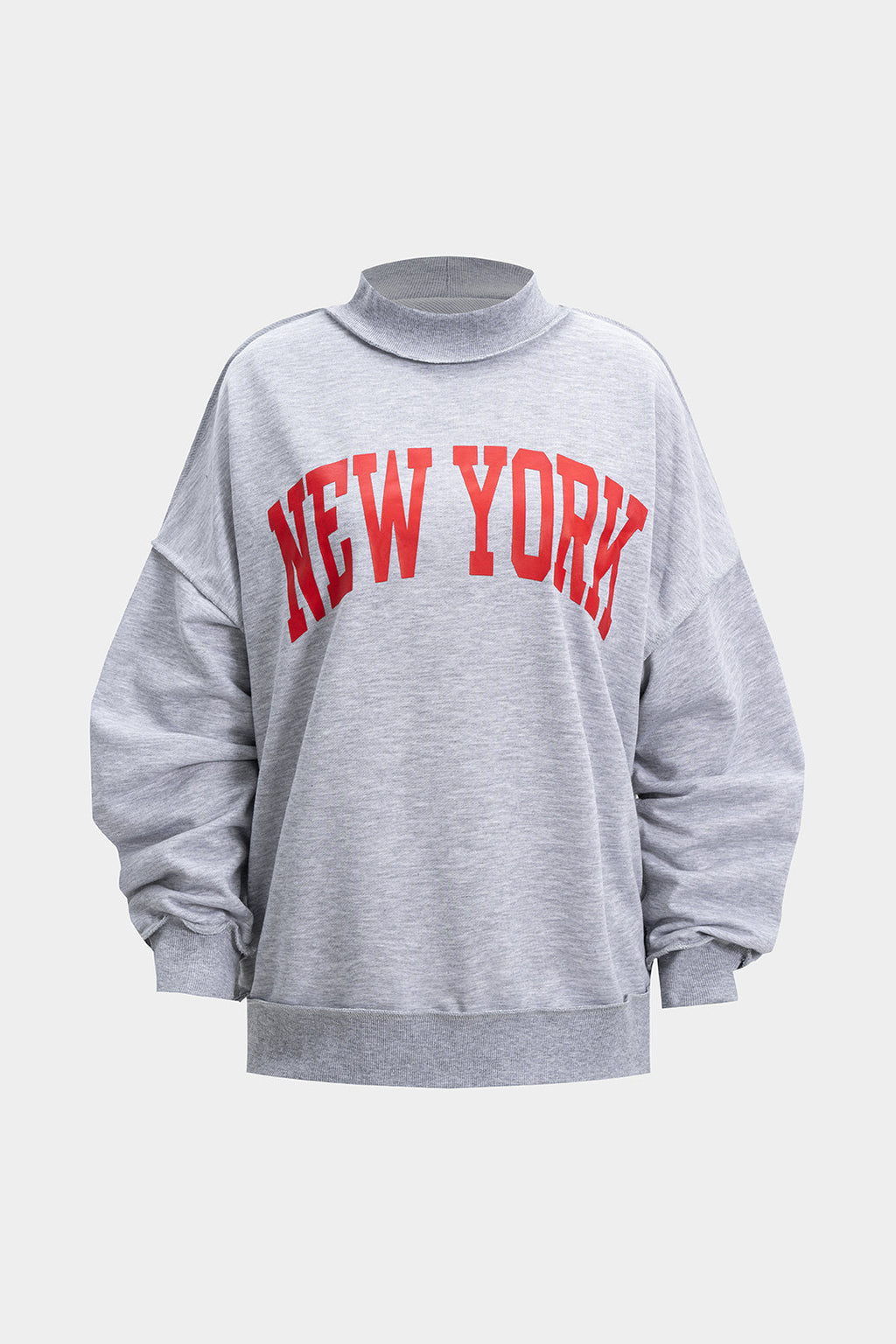 Letter Print Long Sleeve Sweatshirt