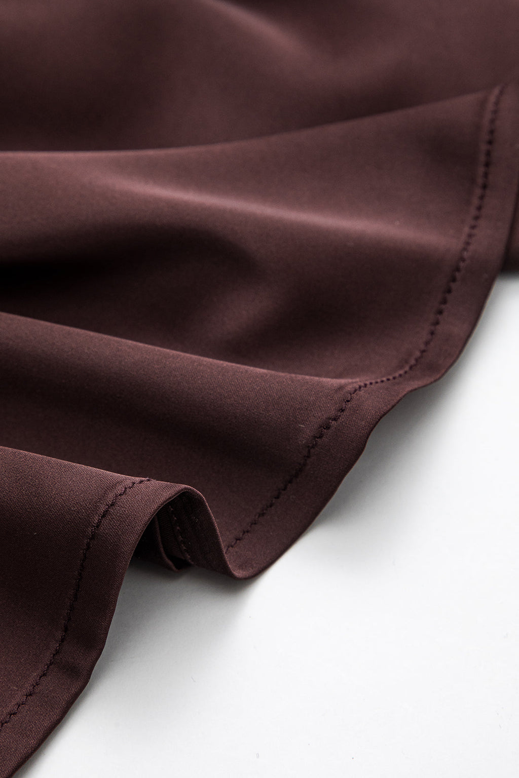 חצאית סאטן עם רוכסן 