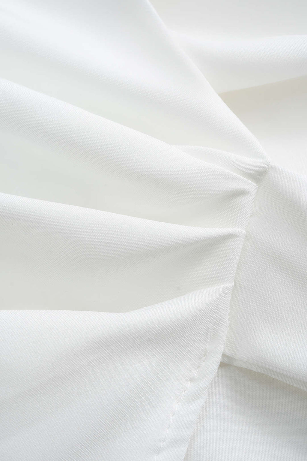 Ruched Tie-Back Long-Sleeve Shirt