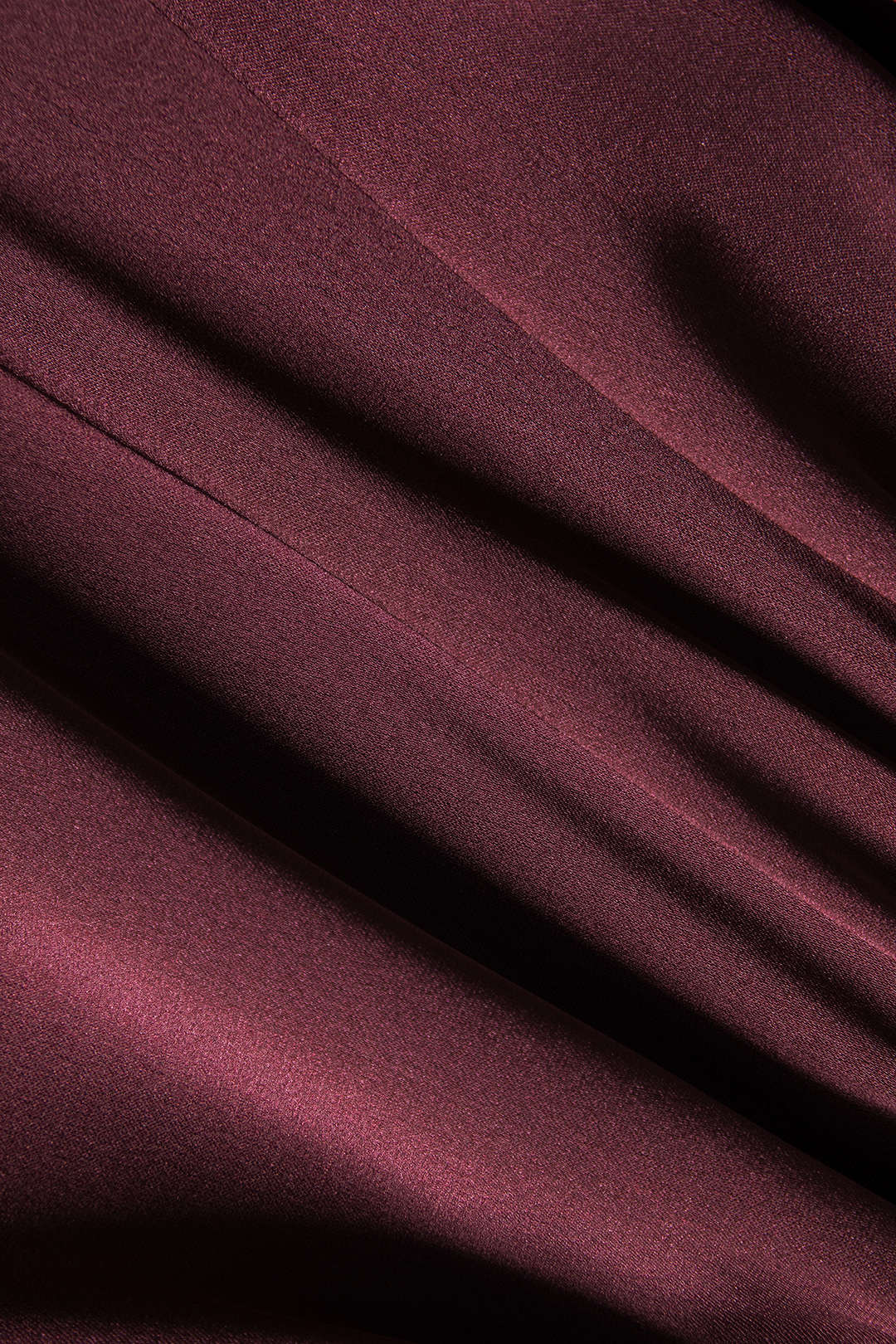 חצאית טלאים דמוית עור 