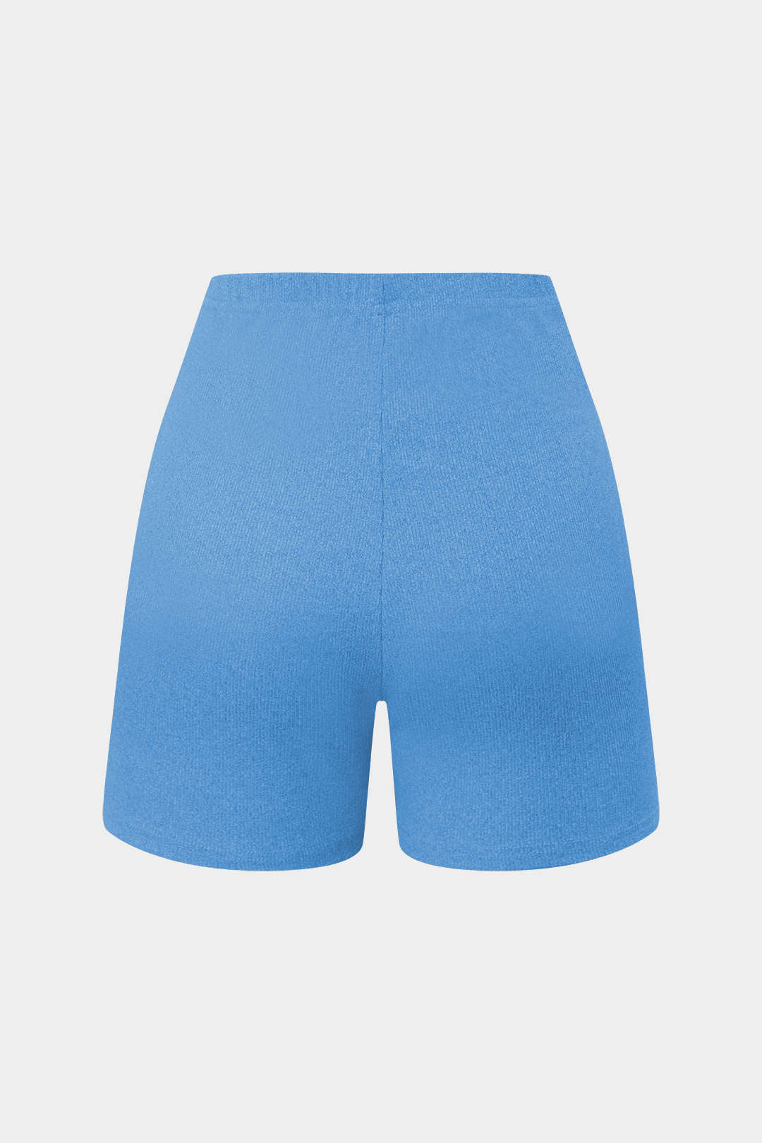 Conjunto Dos Piezas Top Sin Tirantes Y Shorts De Punto