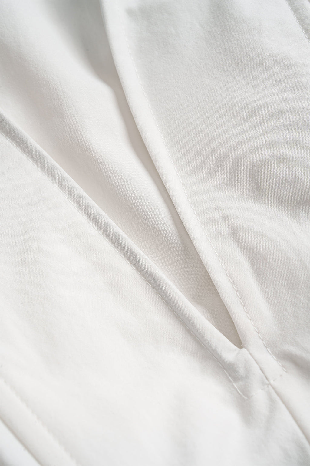 Deep V-neck Cut Out Corset Long-Sleeve Shirt