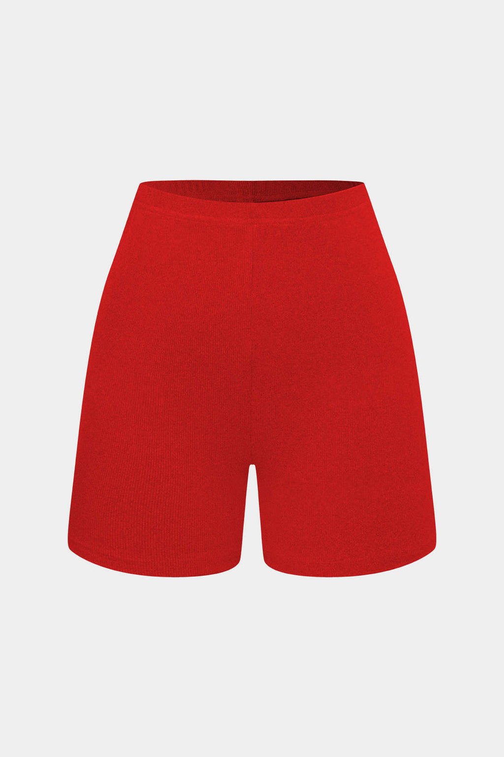 Conjunto Dos Piezas Top Sin Tirantes Y Shorts De Punto