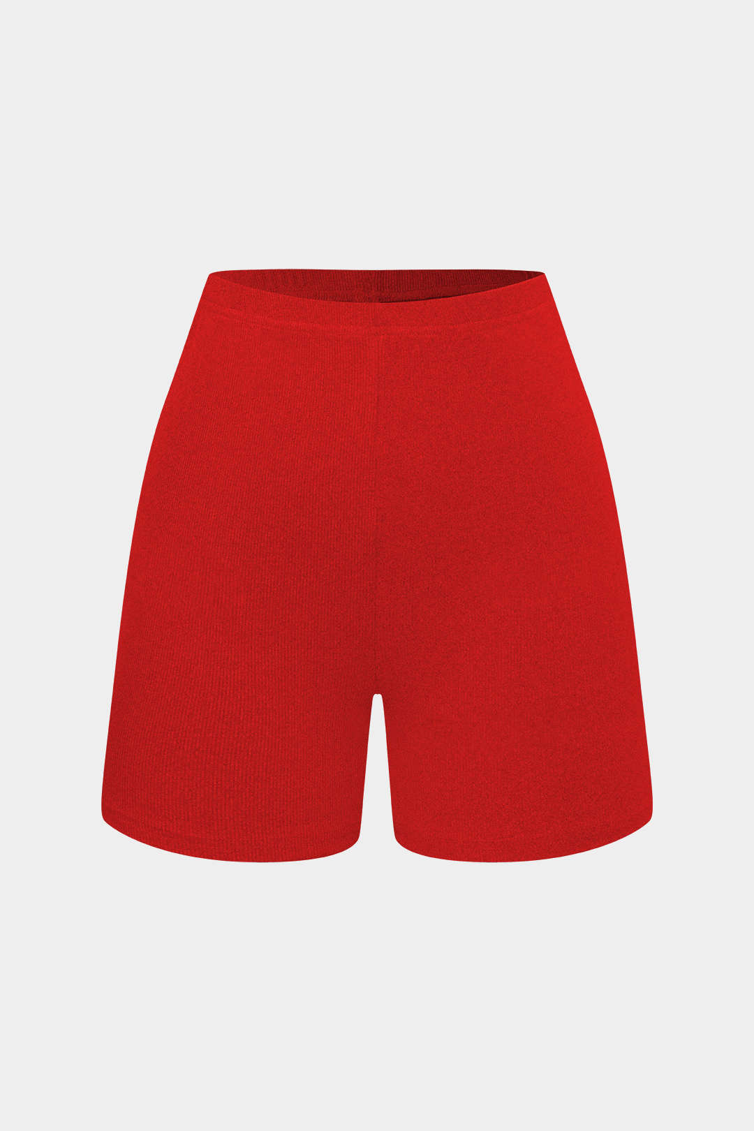 Conjunto Dos Piezas Top Sin Tirantes Y Shorts De Punto