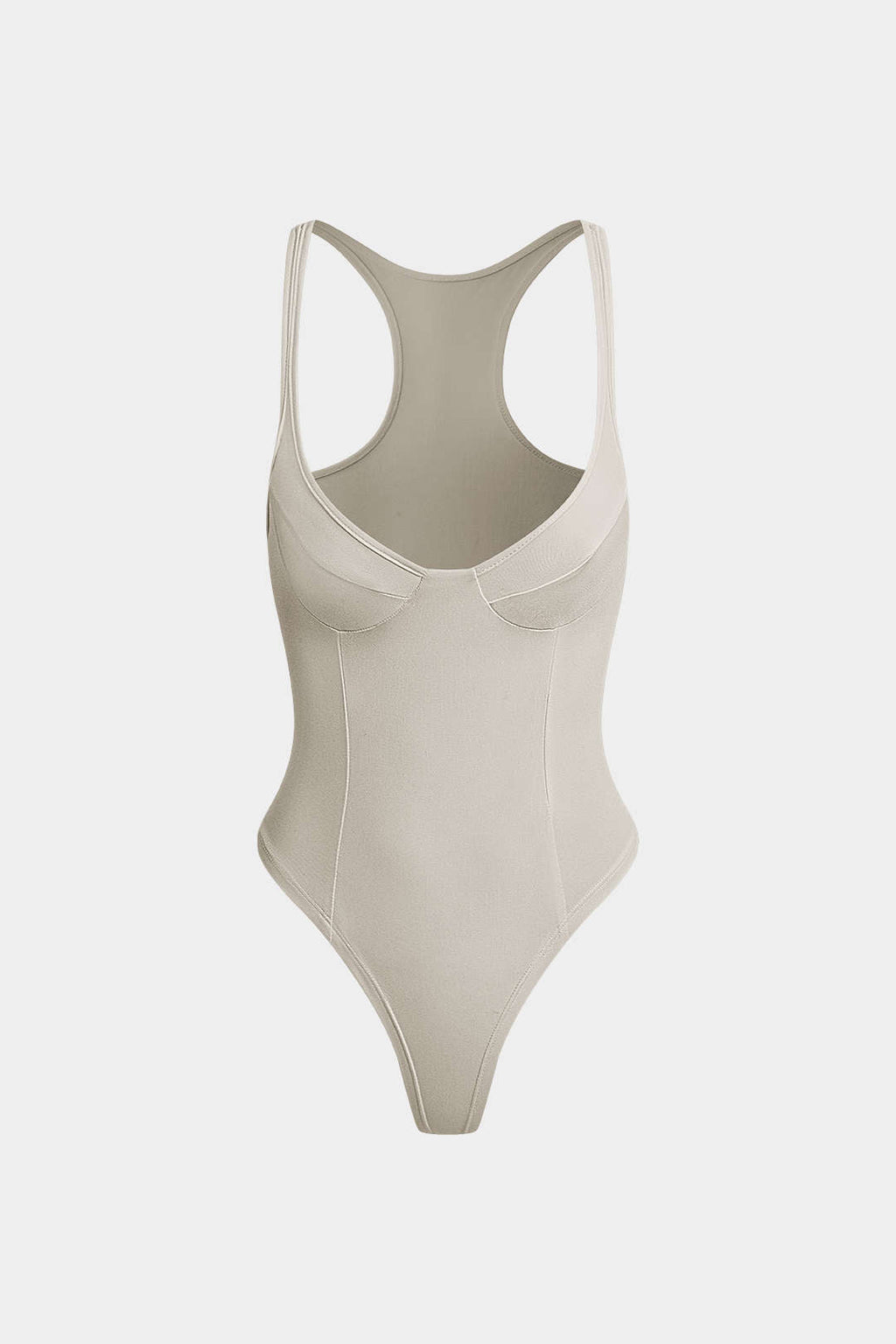 Bodysuit Bustier Cuello V Profundo Para Mujer Elegante