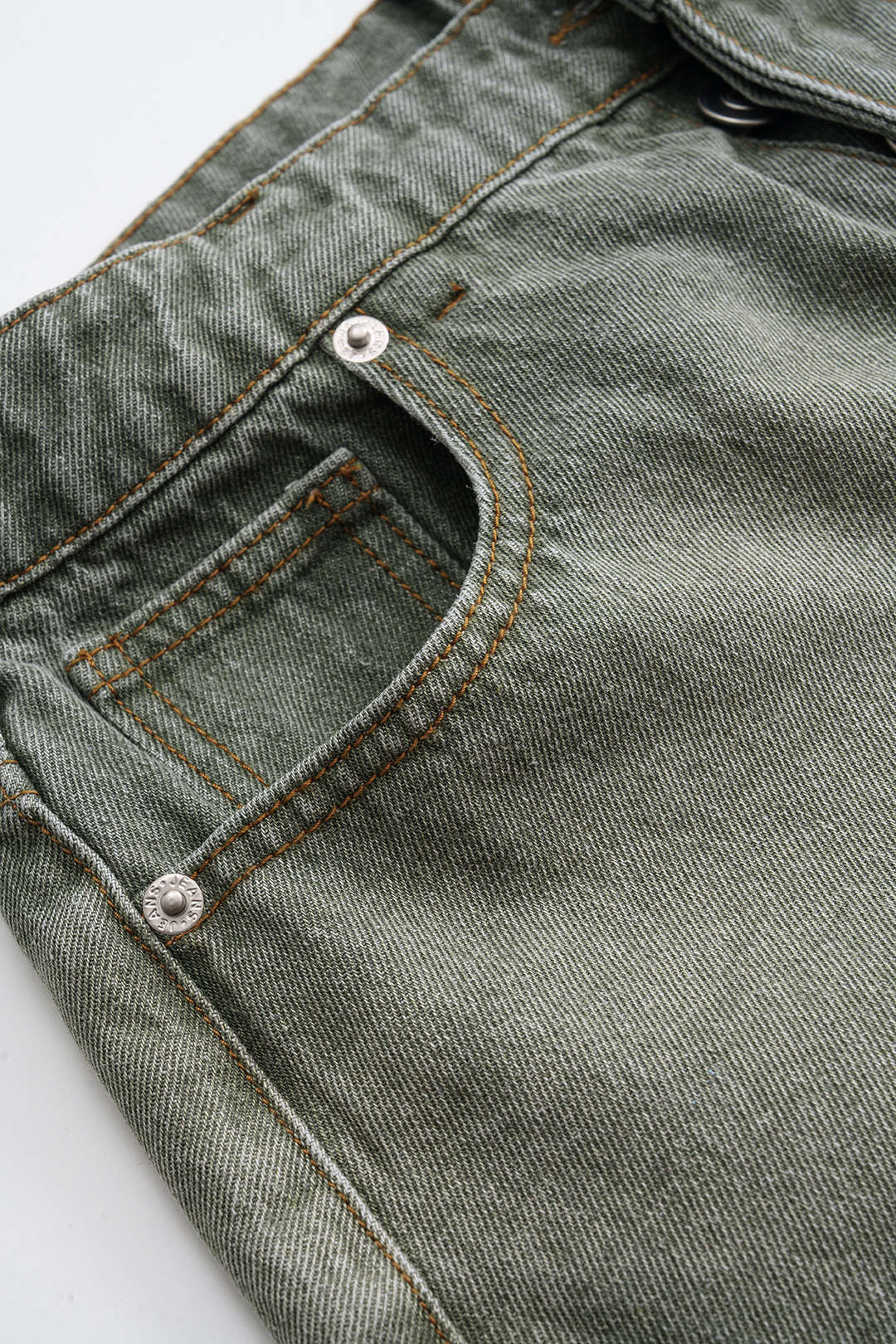 Falda Denim Reversible con Bolsillos Mini de Uso Diario