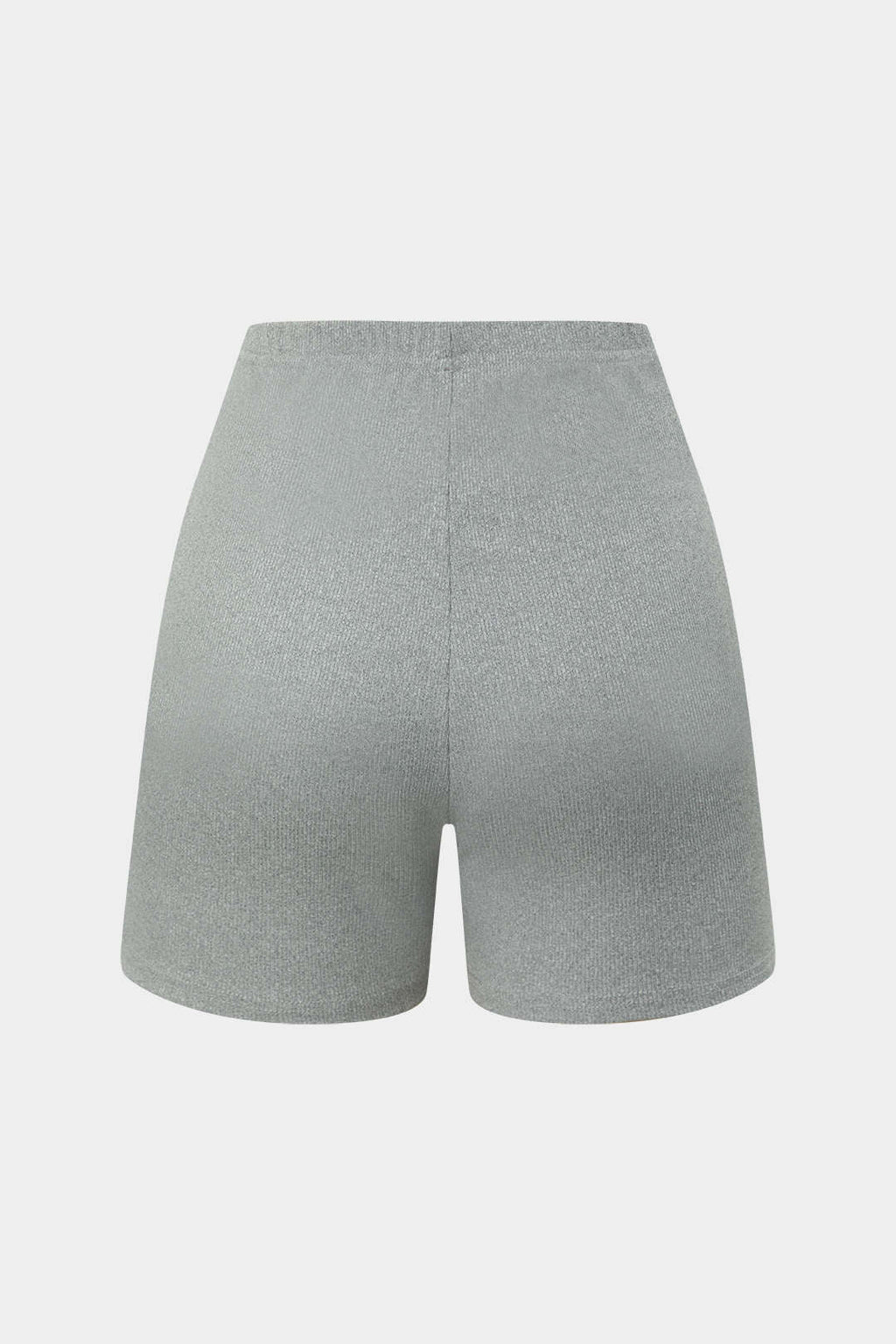 Conjunto Dos Piezas Top Sin Tirantes Y Shorts De Punto