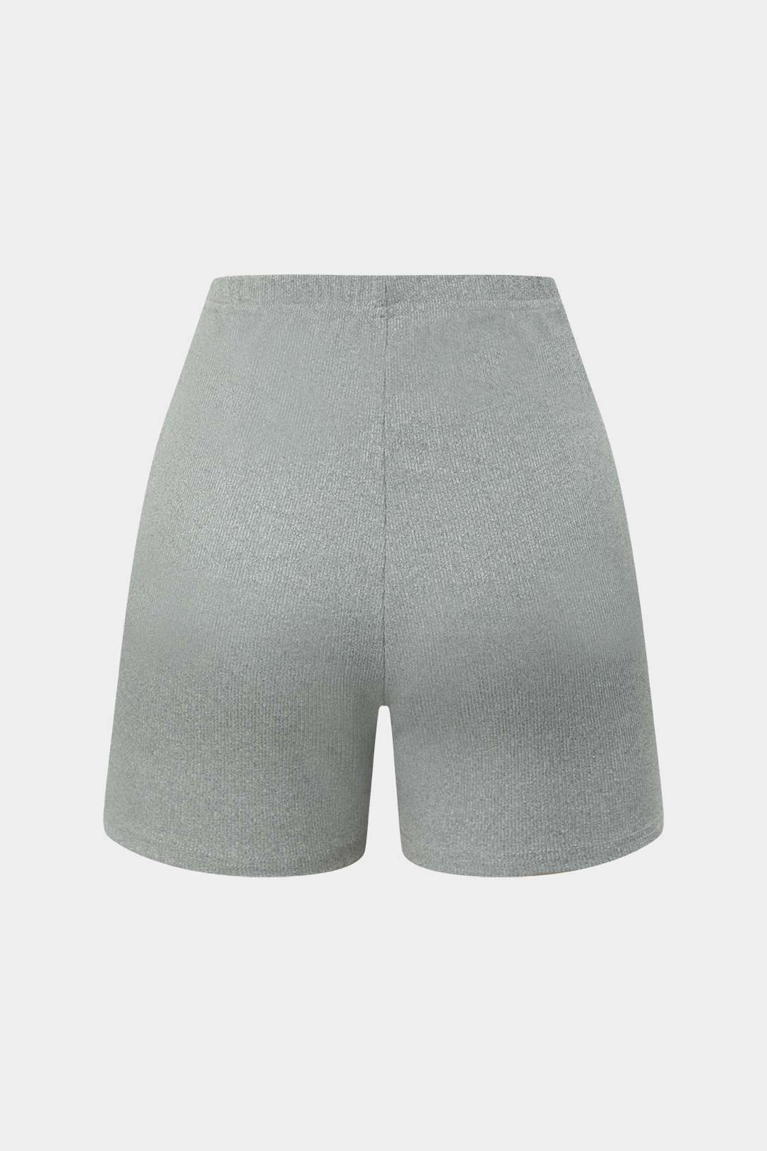 Conjunto Dos Piezas Top Sin Tirantes Y Shorts De Punto