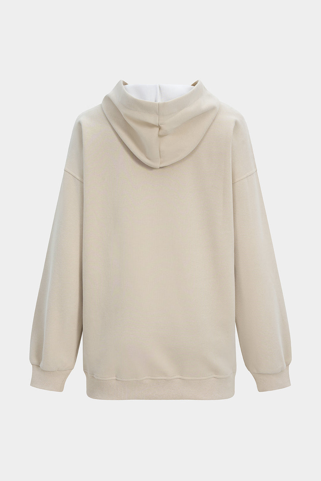 Letter Print Embroidery Hoodie