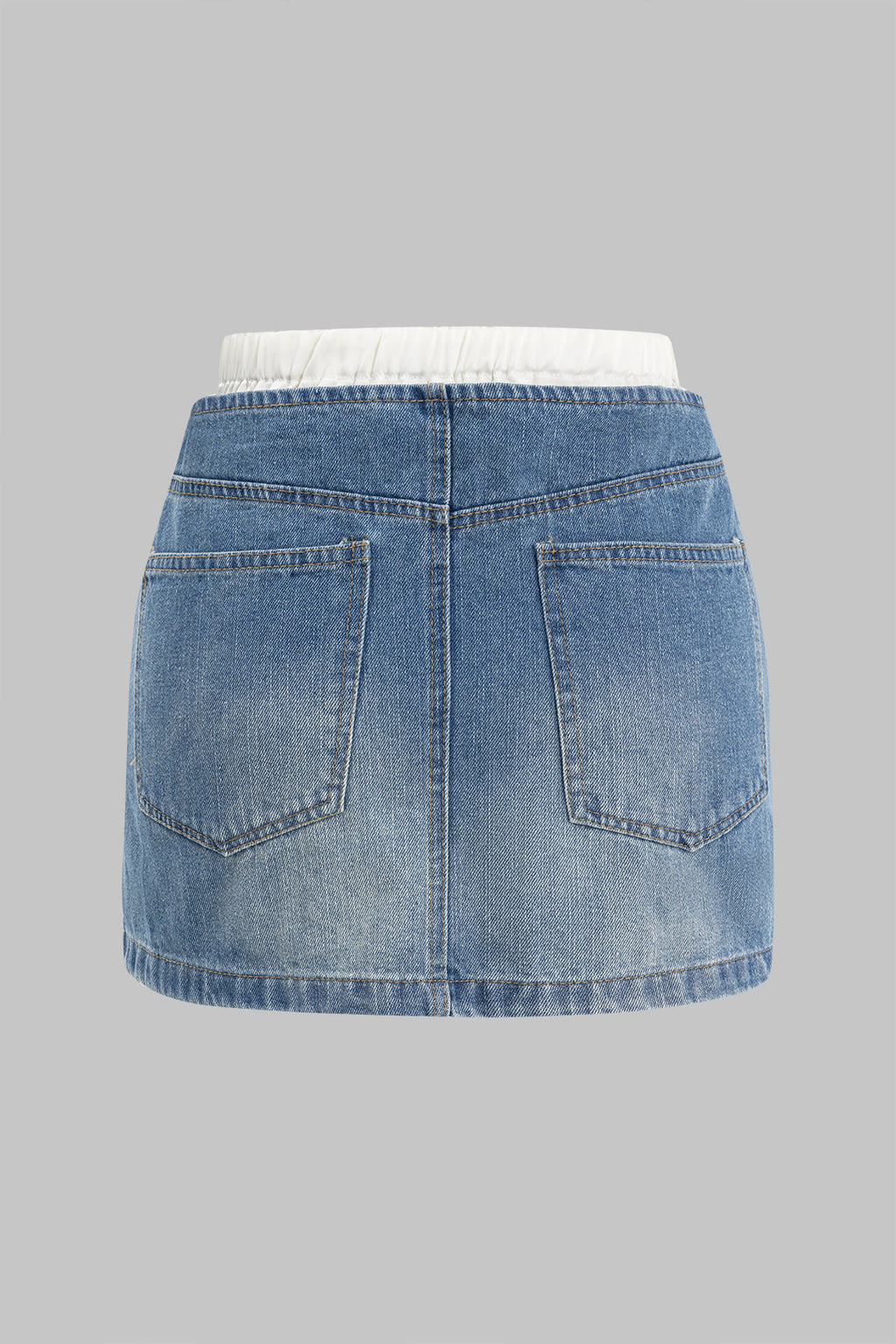 חצאית מותן נמוכה עם טלאים 