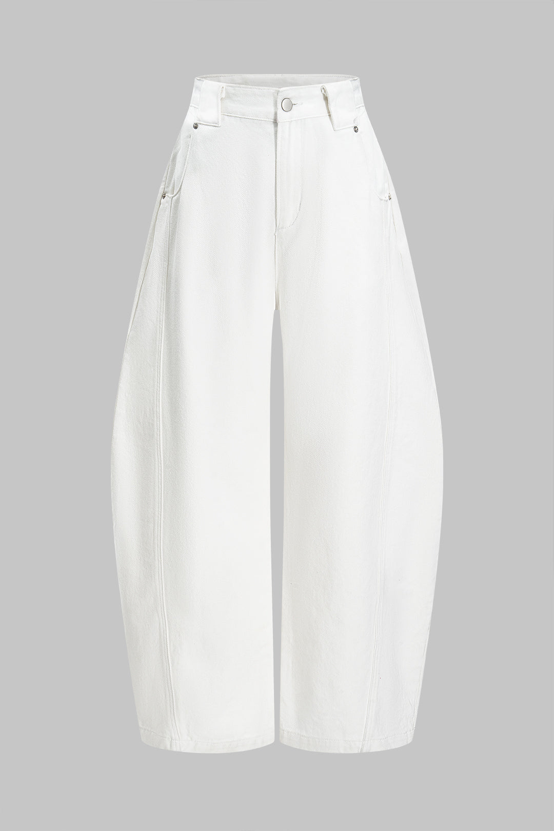 Jeans Denim de Pierna Ancha para Comodidad Diaria Moderna