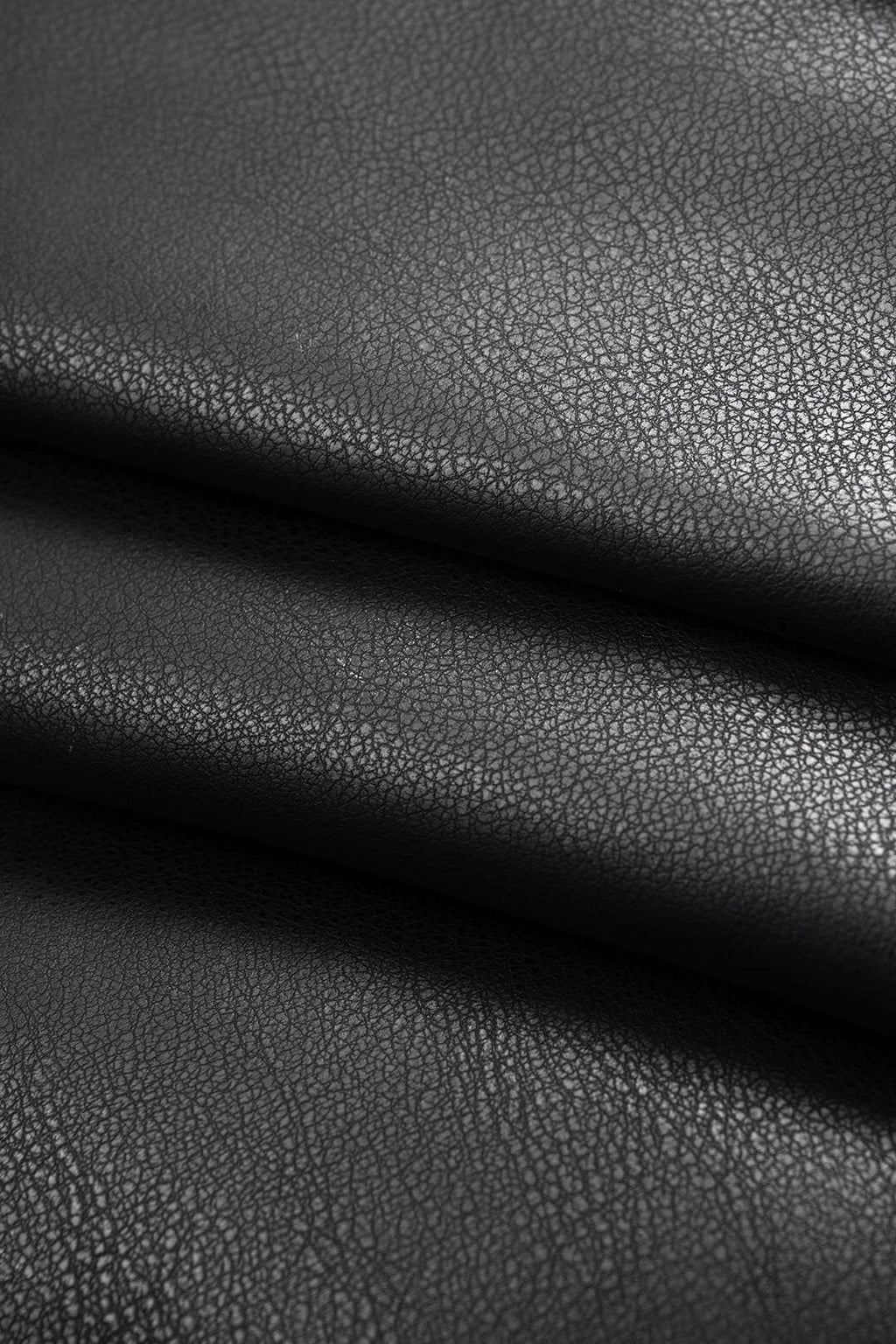 חצאית לולאות דמוית עור 