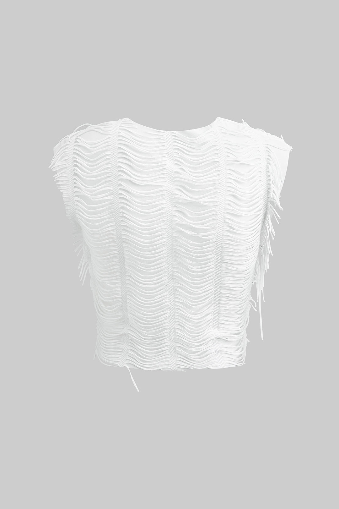 Conjunto Dos Piezas Top Escote En V Falda Con Abertura