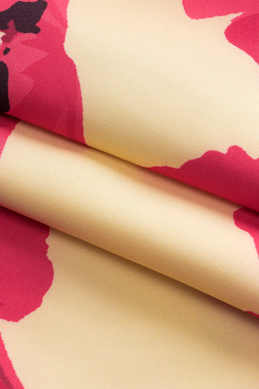 חצאית עם קשירה והדפס פרחוני 