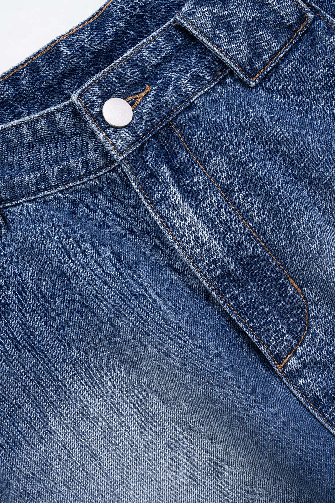 Jeans Denim de Pierna Ancha para Comodidad Diaria Moderna
