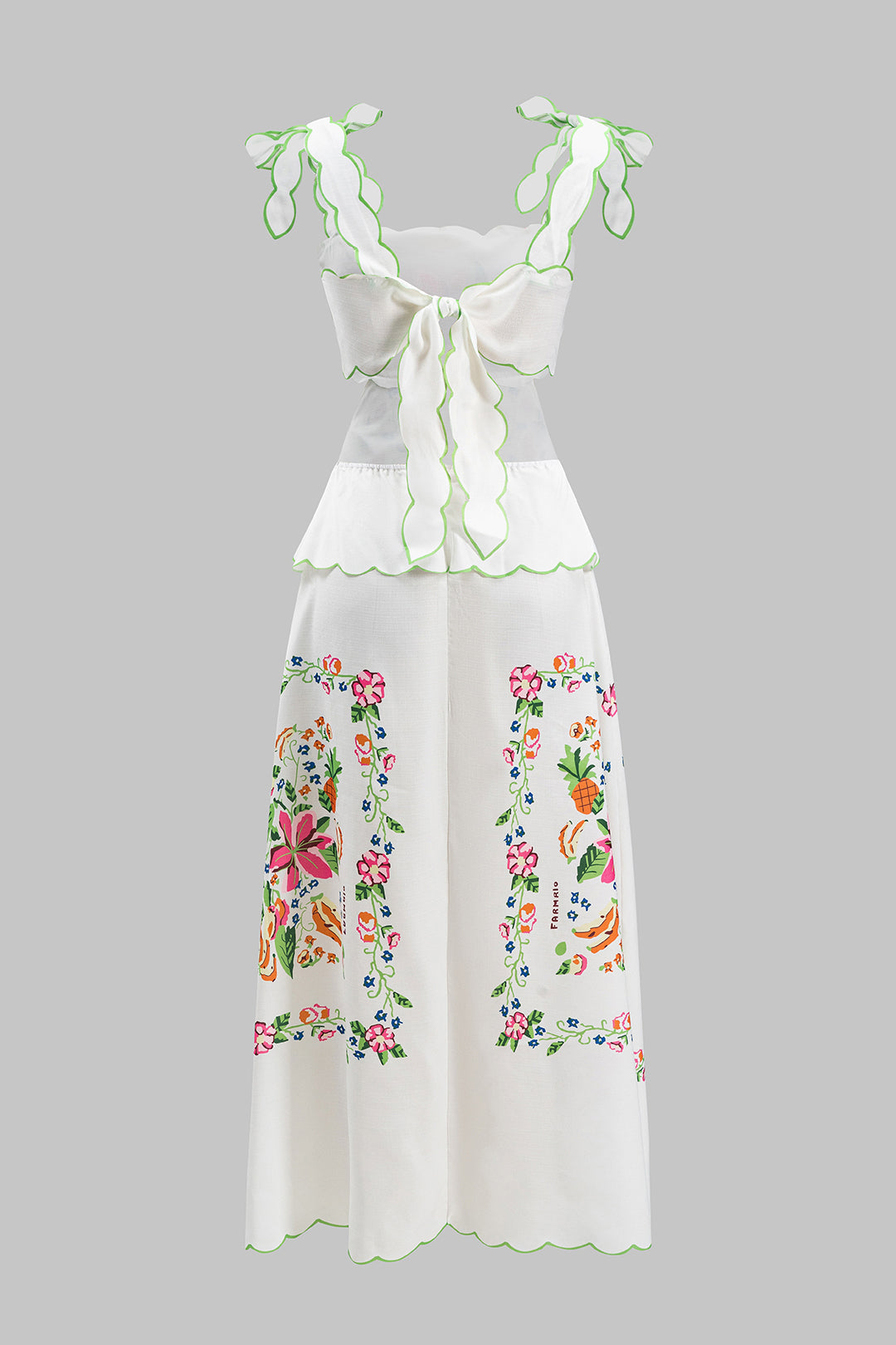 Vestido Maxi Sin Espalda Con Lazo Floral Elegante Versátil