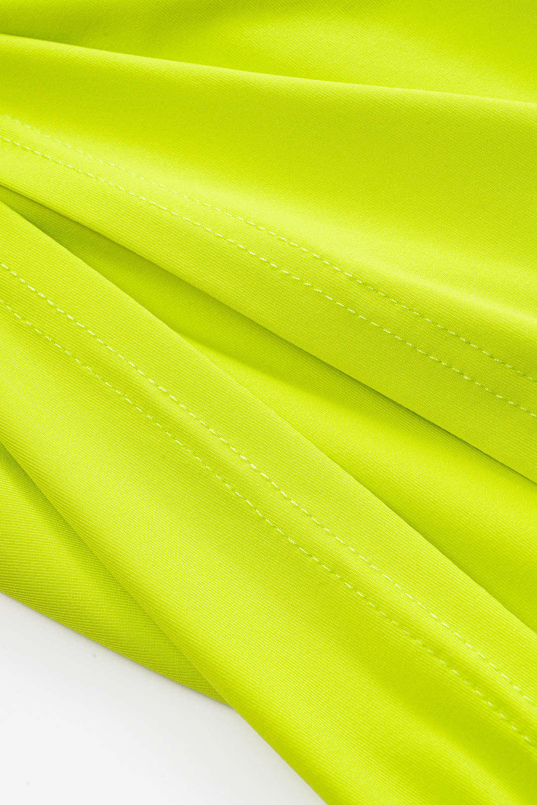 Vestido Maxi Arrugado Con Nudo Y Abertura Lateral