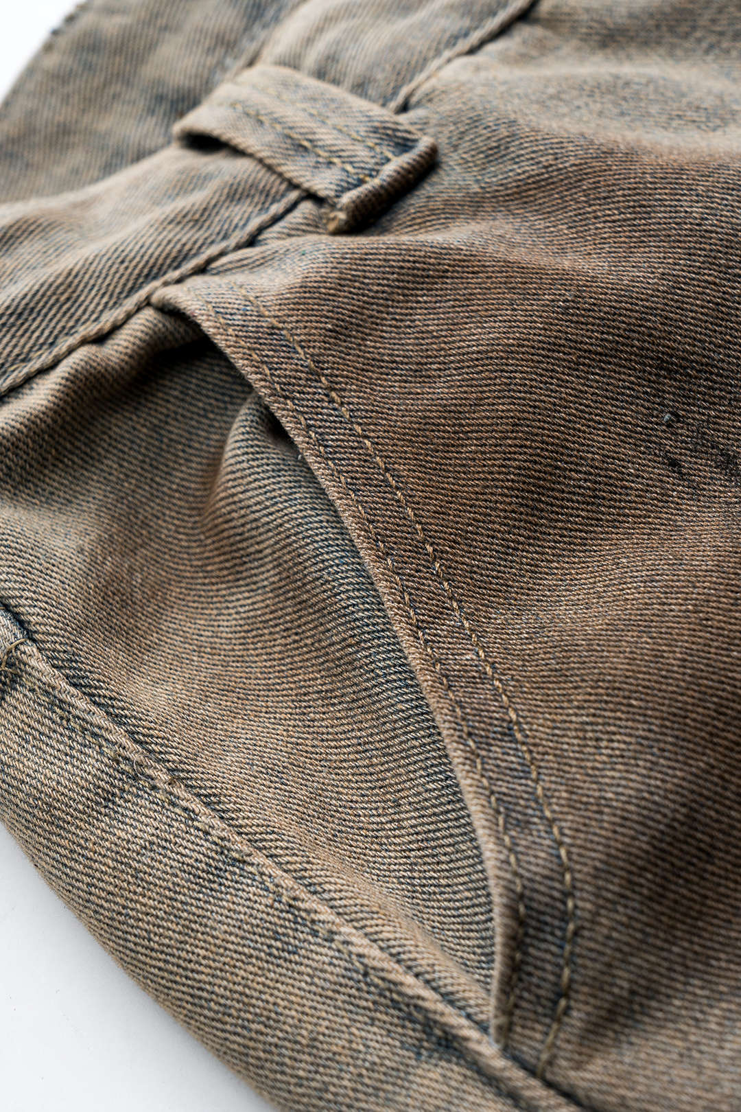 Vaqueros Denim Sucio Mujer Pierna Ancha Barrel Jeans
