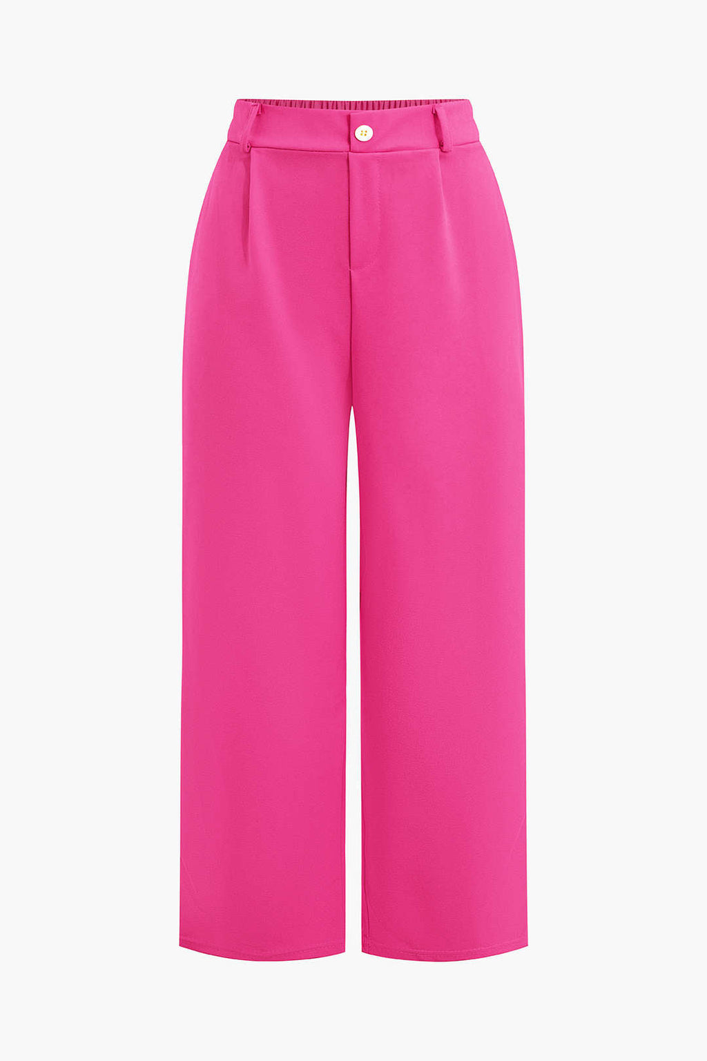 Conjunto Blusa Sin Mangas Pantalón Recto Minimalista