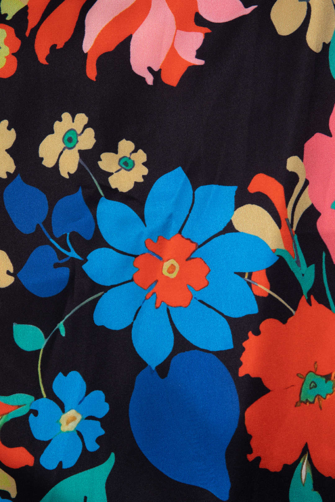 Vestido Maxi Floral Con Encaje Y Escote En V Para Mujer