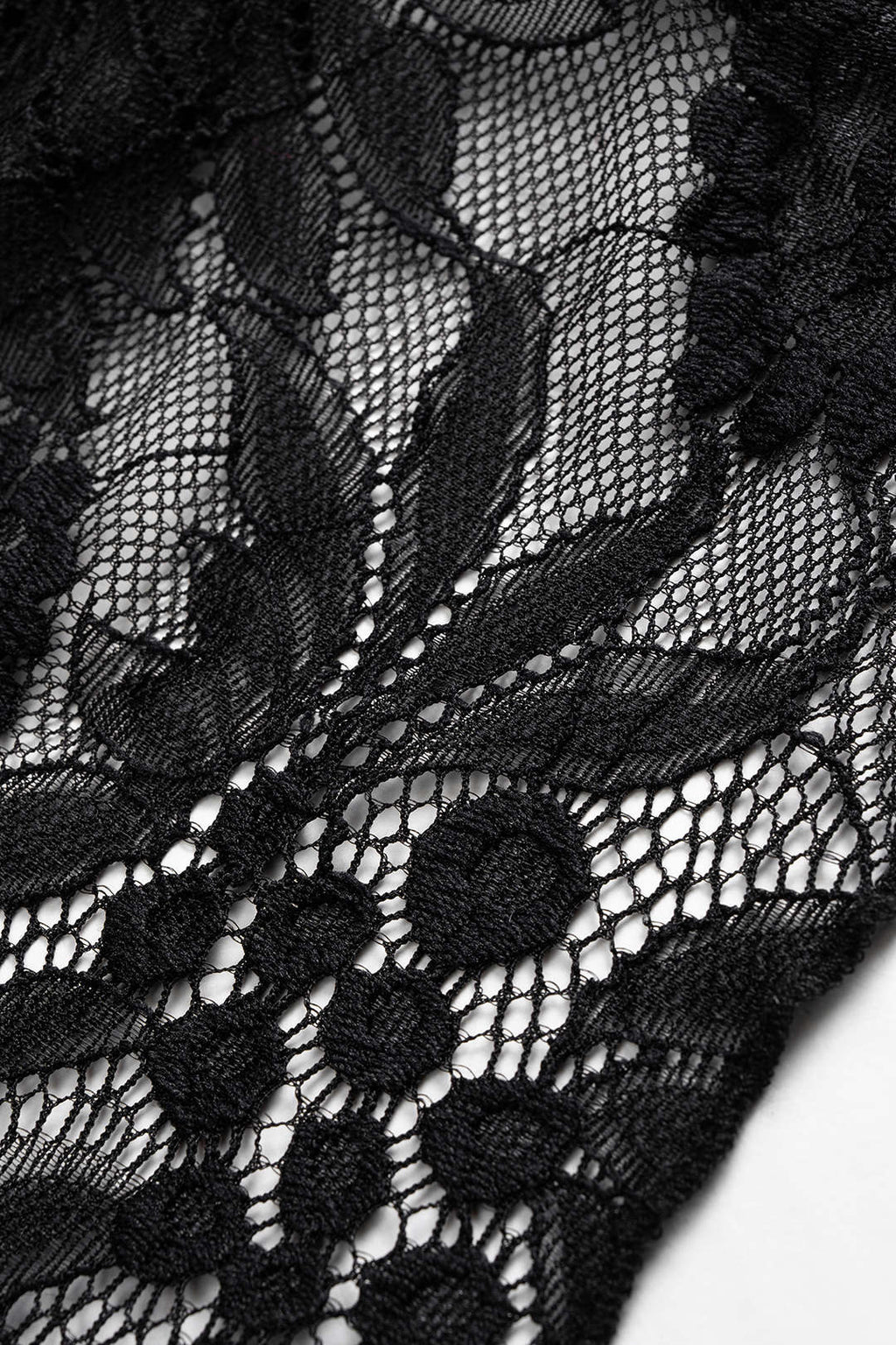 Patchwork Lace Splicing Long Sleeve T-Shirt