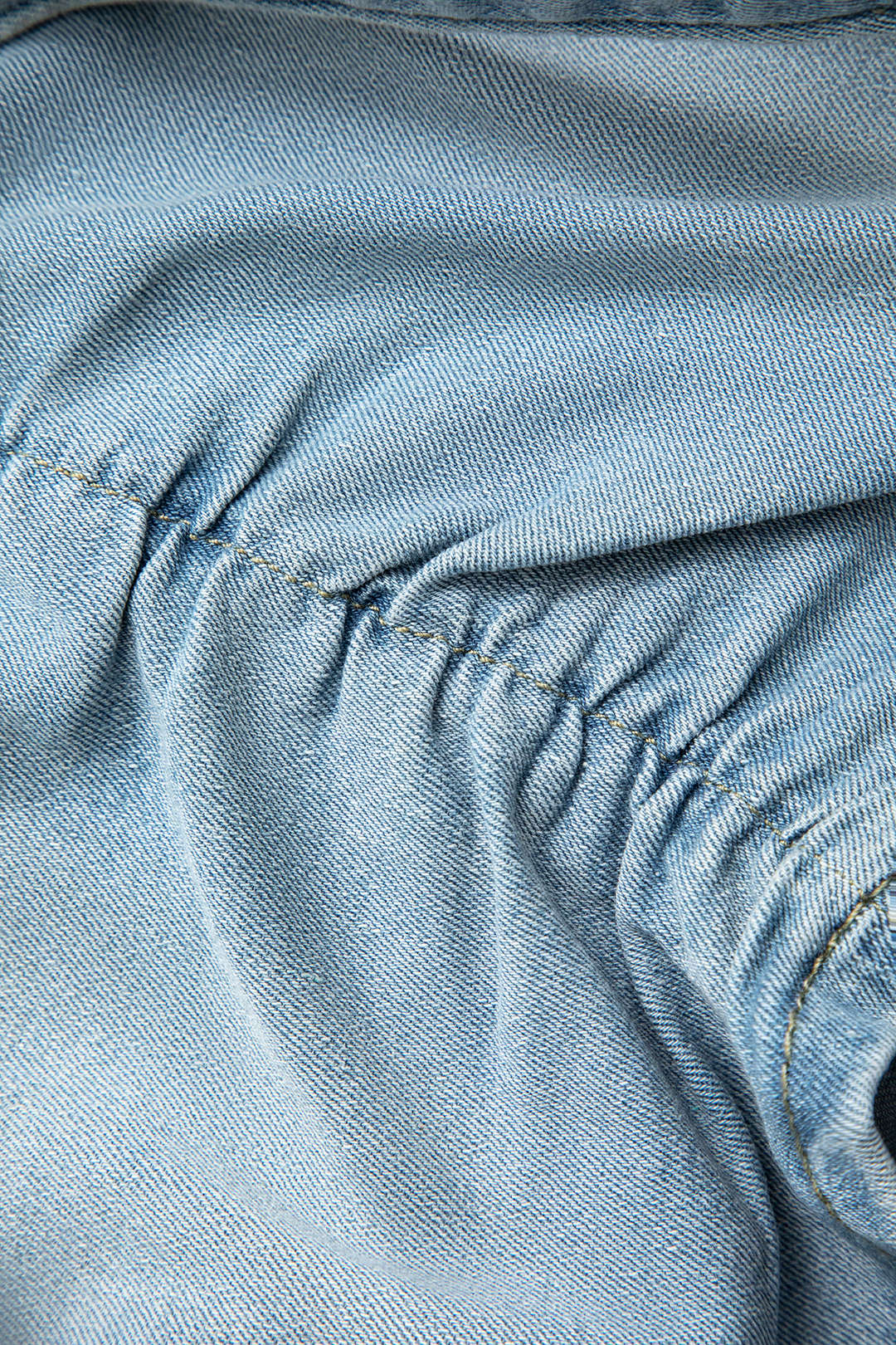 Falda Denim Cargo Cintura Elástica Con Bolsillos Clásica