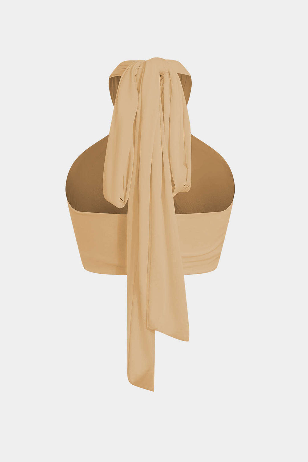 Top Halter Con Tirantes Espalda Cruzada Para Mujer Diario