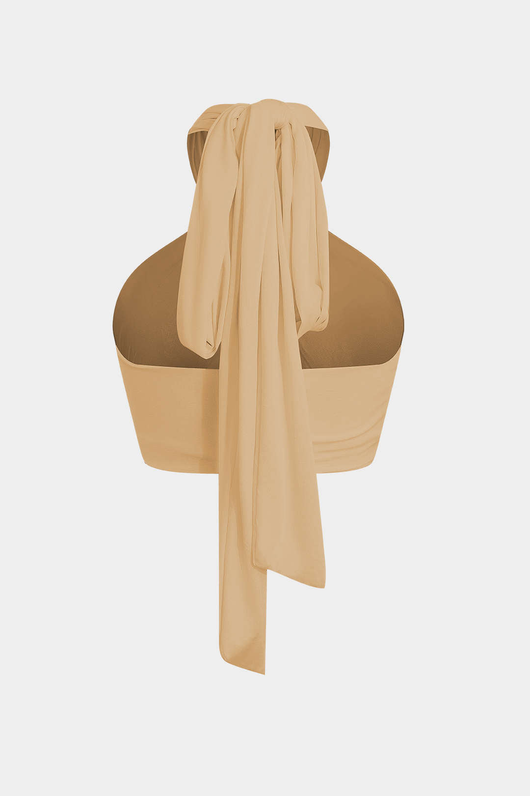 Top Halter Con Tirantes Espalda Cruzada Para Mujer Diario