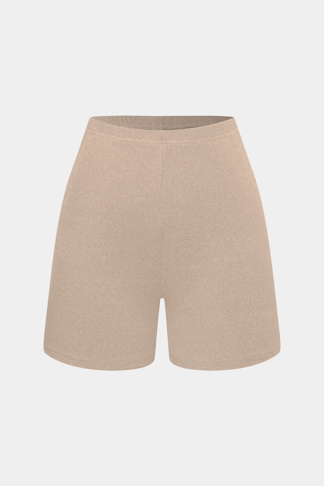 Conjunto Dos Piezas Top Sin Tirantes Y Shorts De Punto