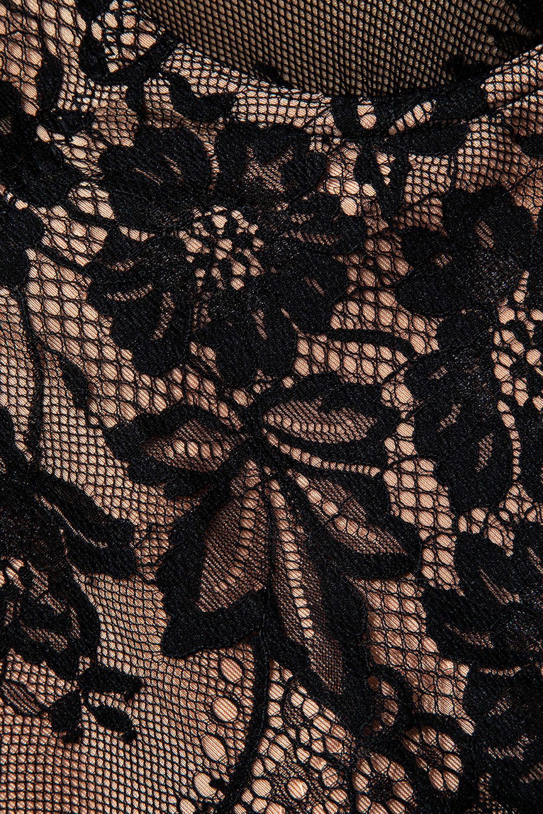 Top Bustier De Encaje Con Cierres De Gancho Y Ojal Lujoso