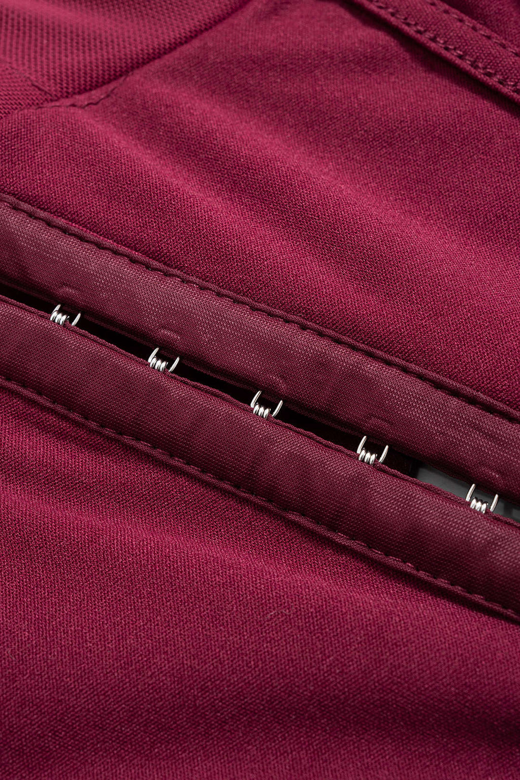 חולצת מחוך ארוכת שרוולים עם כפתורי רשת 