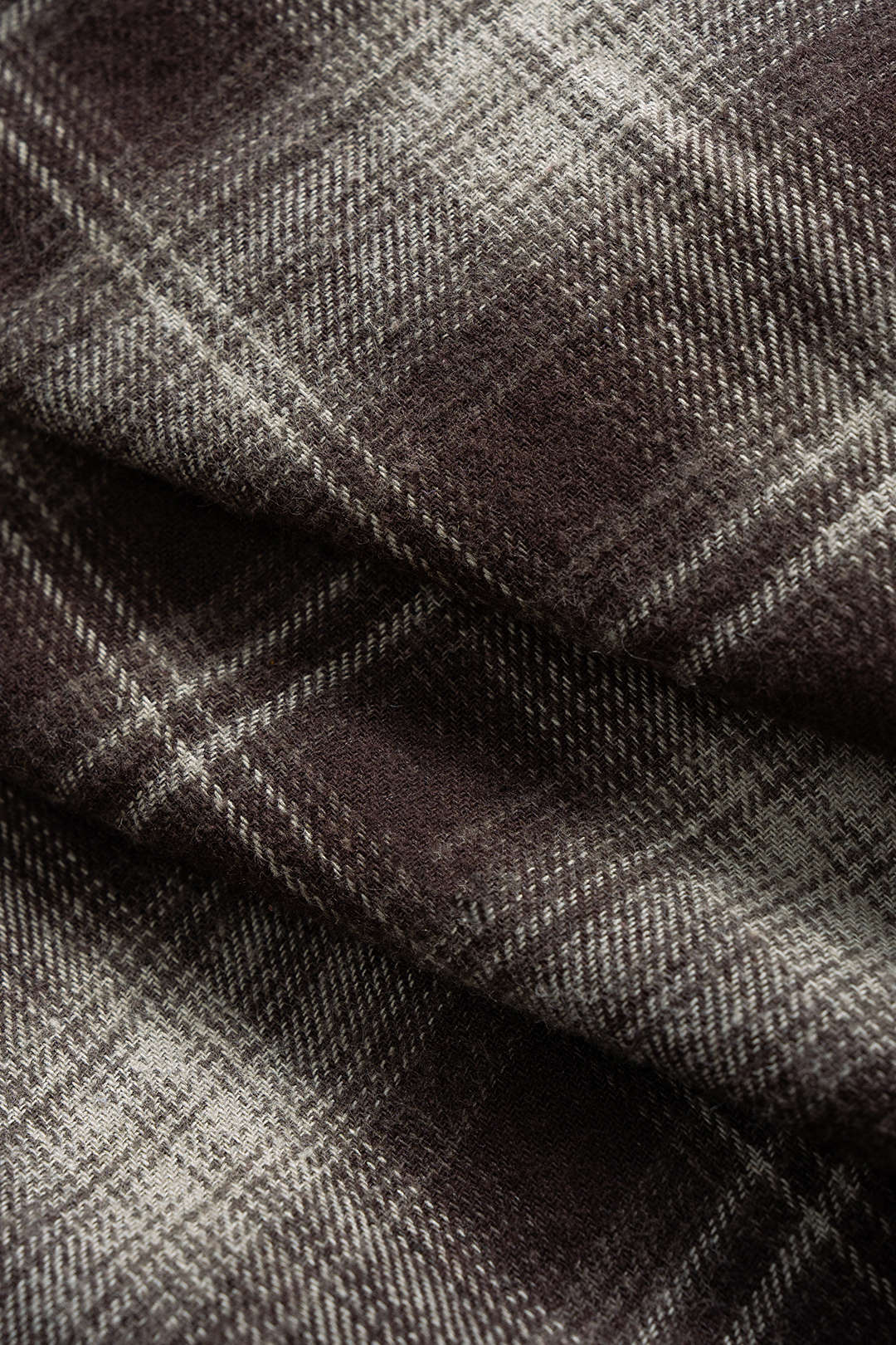 Plaid Print Button Long-Sleeve Shirt