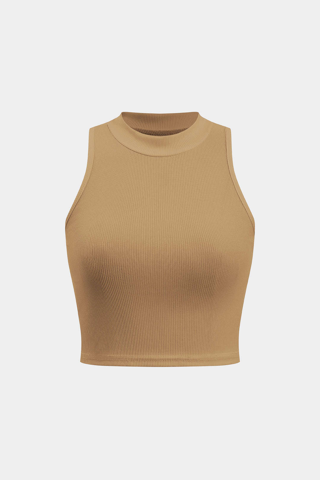 Camiseta Texturizada Sin Mangas Para Uso Diario Elegante