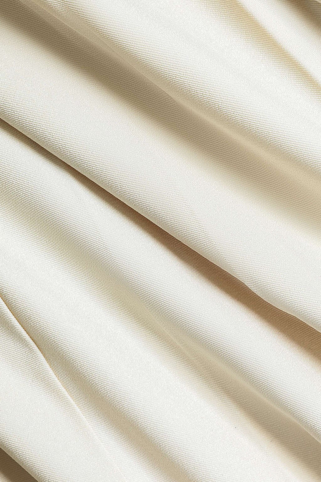 Pleated Off Shoulder Patchwork Side Slit Long Sleeve Maxi Dress