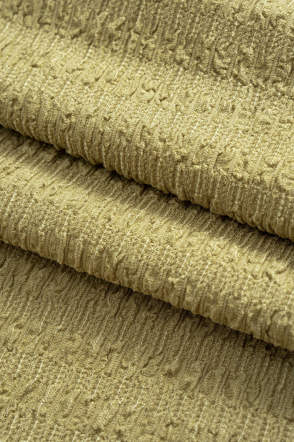 Knit Ribbed Square Neck Long-Sleeve Dress