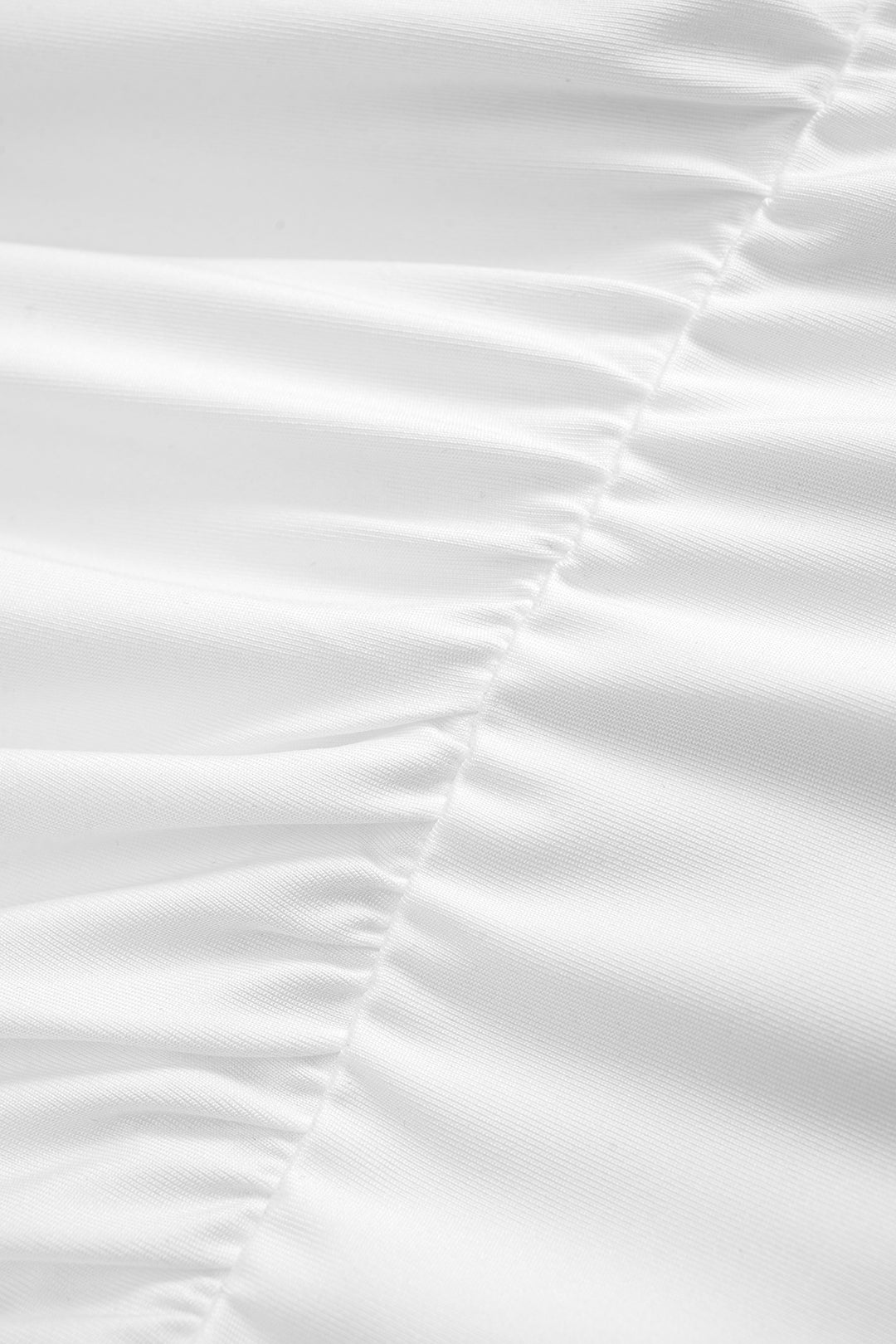 Draped Cowl Neck Long Sleeve Mini Dress