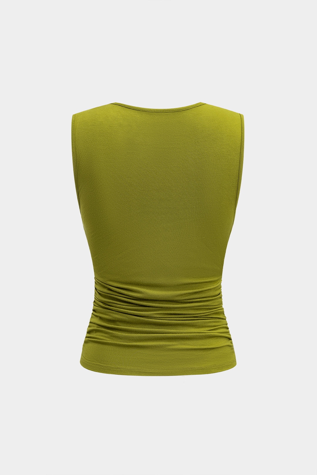 Conjunto Top Sin Mangas Y Falda Nudo De Punto Suave