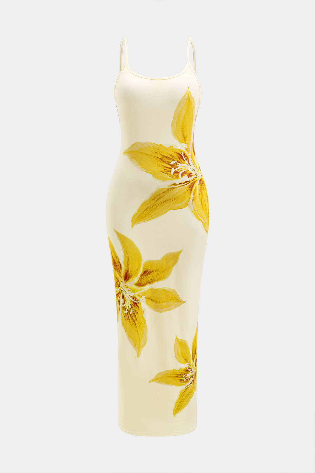Vestido Maxi Floral Strapless Para Ocasiones Elegantes