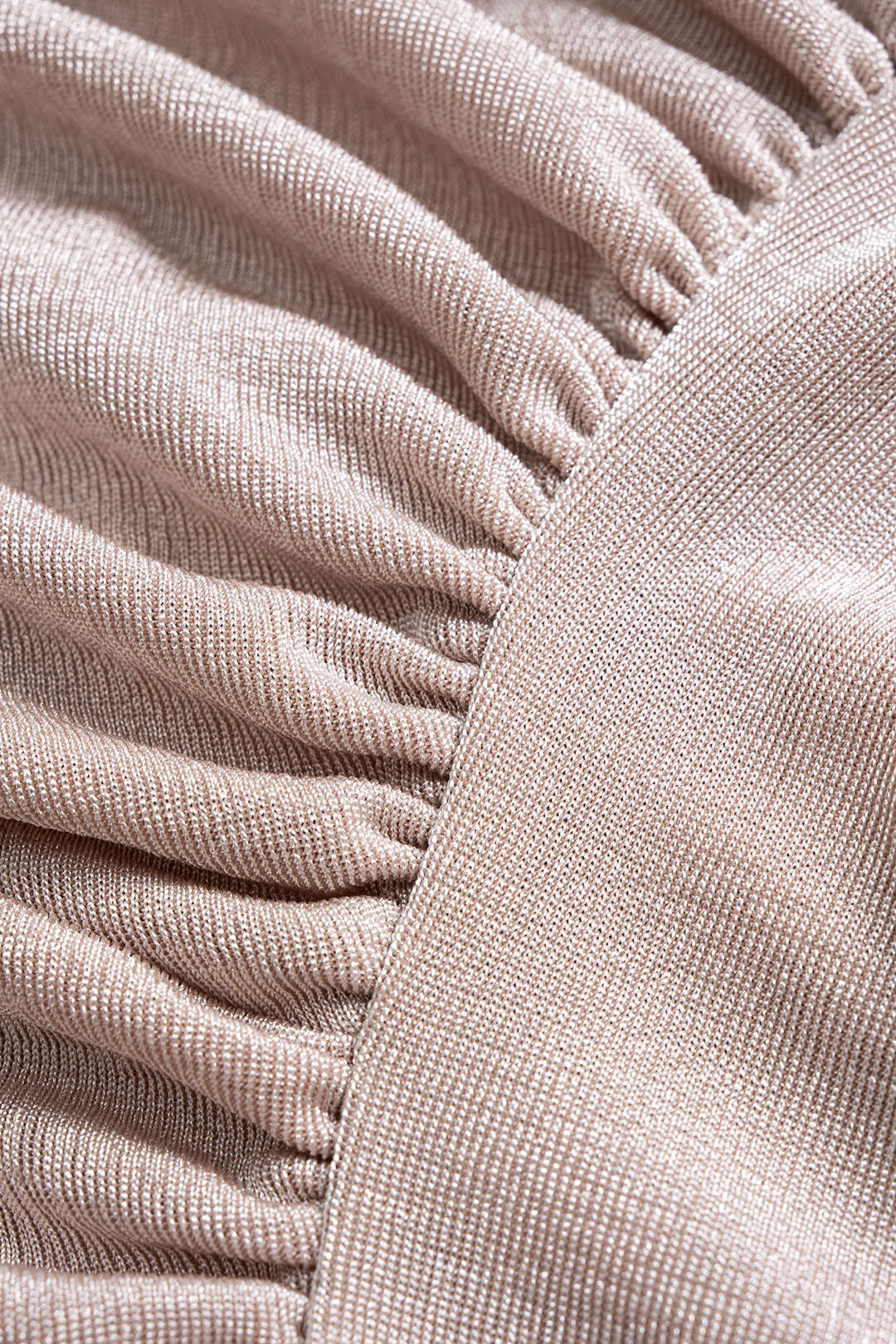 חולצה ארוכת שרוולים עם קפלים 