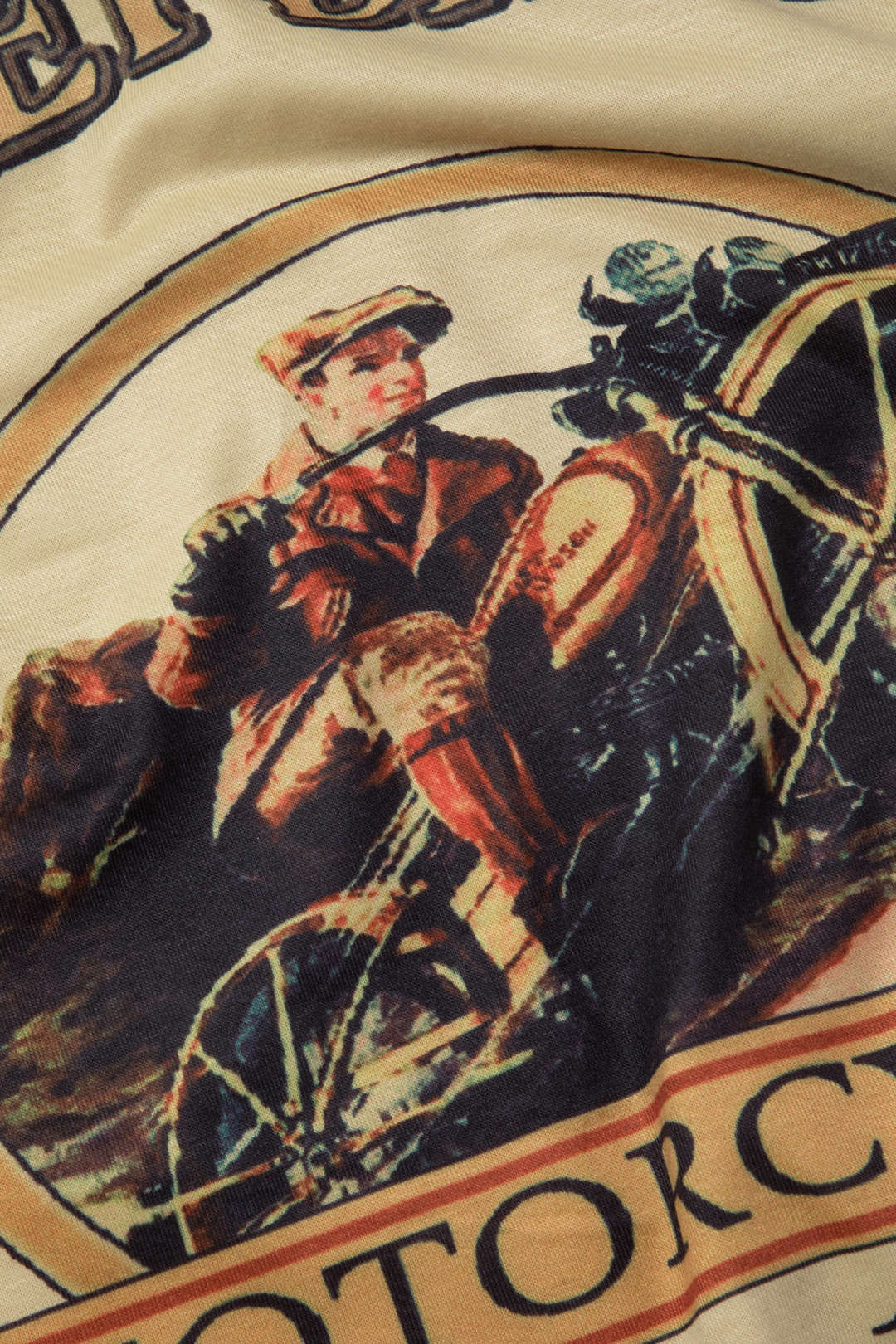 Camiseta Sin Mangas Con Gráfico De Motocicleta Elegante