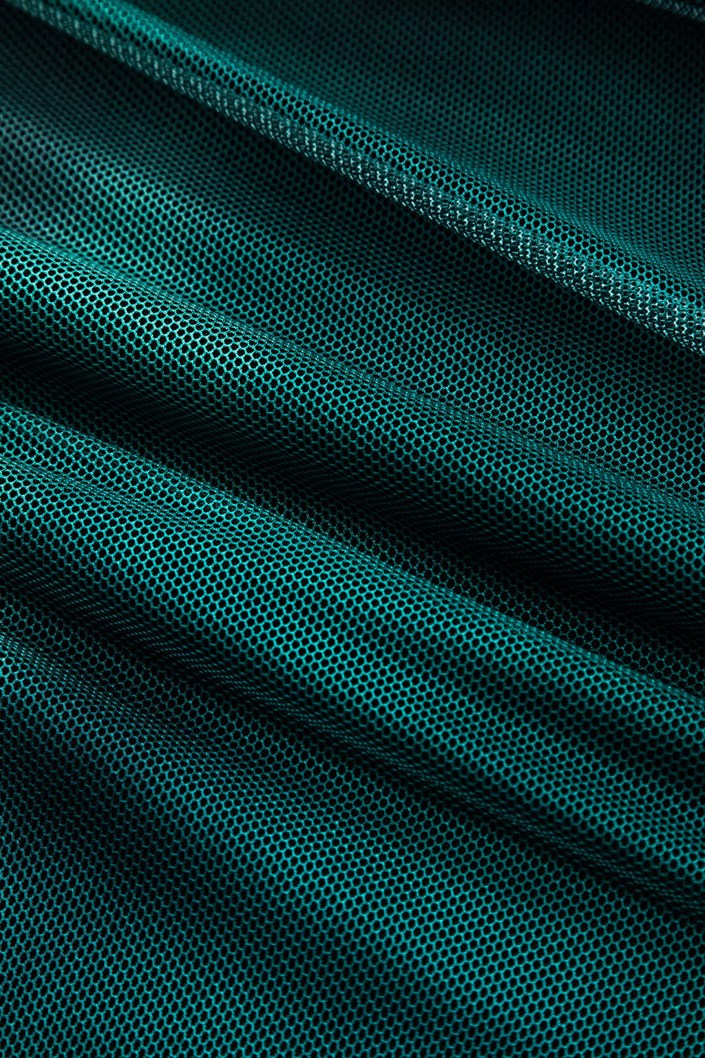 Tie Dye Mesh One Shoulder Slit Midi Dress