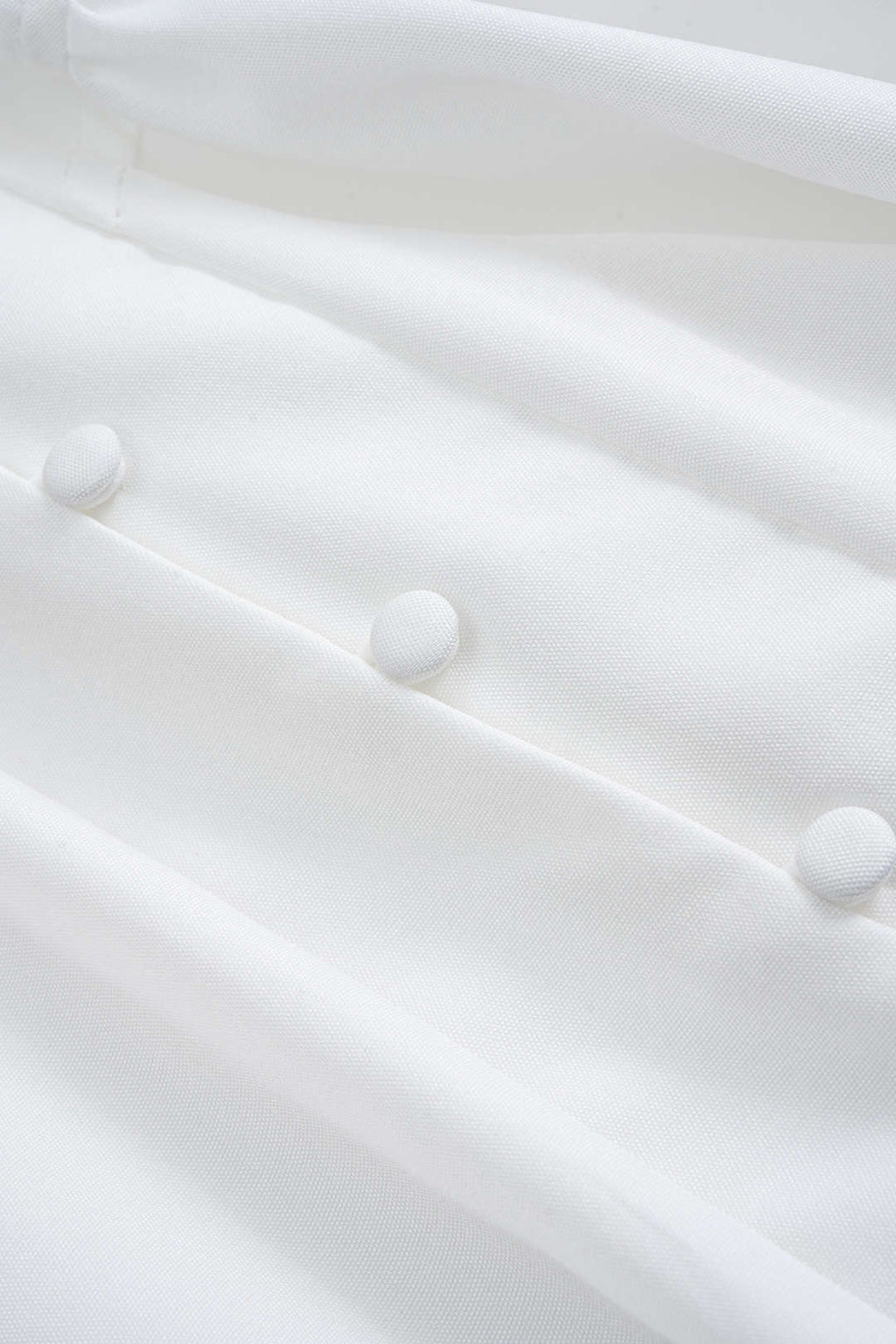 חולצה ארוכת שרוולים עם צווארון עומד וקשירה מכופתרת 