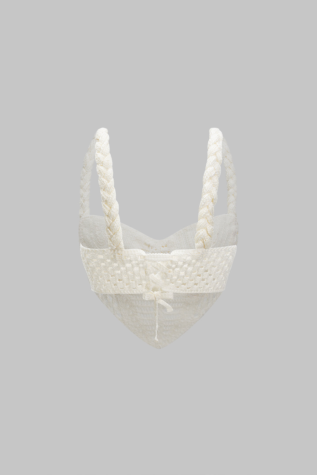 Conjunto Tejido Texturizado Top Crop Falda Con Abertura